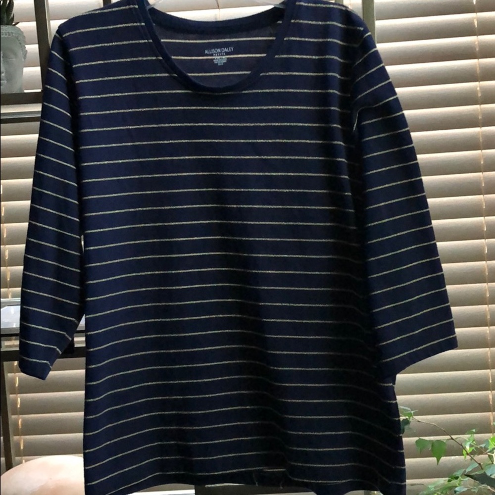 Allison Daley 3/4 sleeve blouse